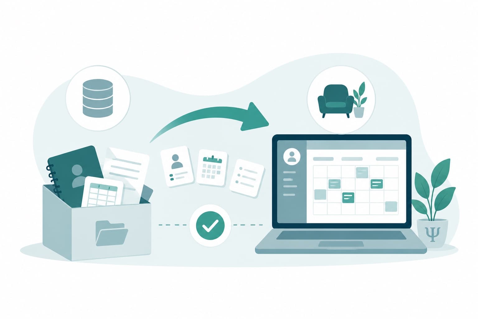 A Psychologist's Guide to Switching Scheduling Software: How to Migrate Your Data from Your Old System